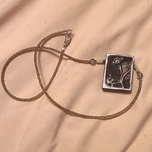 Polymer clay necklace